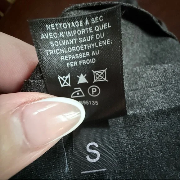 Lafayette 148 Black Sheath Dress Cap Sleeve Stretch Career Size 4 - Picture 8 of 10